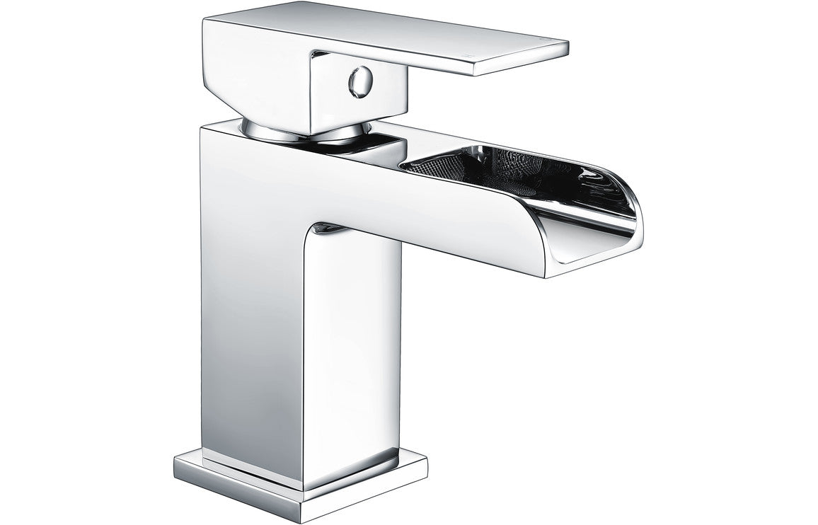 Nivola Basin Mixer - Chrome