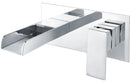 Nivola Wall Mounted Basin Mixer - Chrome