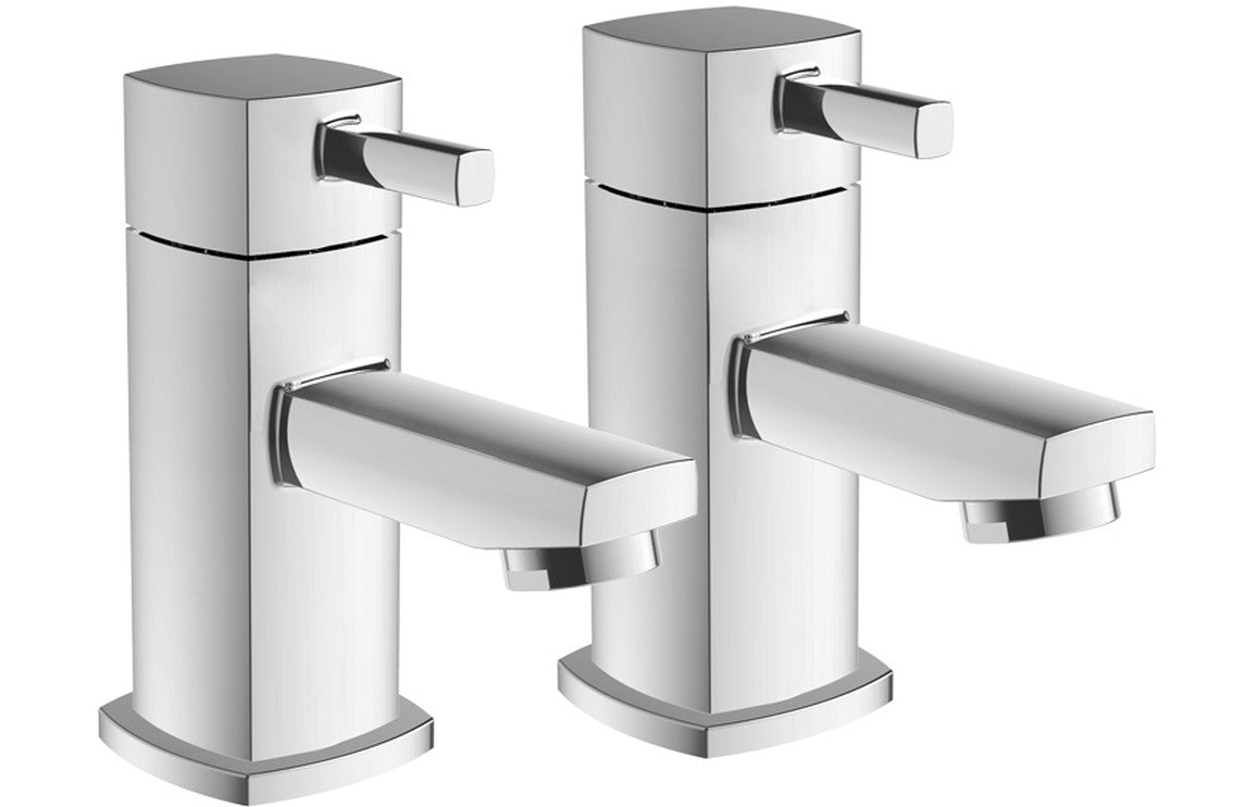 Delmara Basin Taps - Chrome