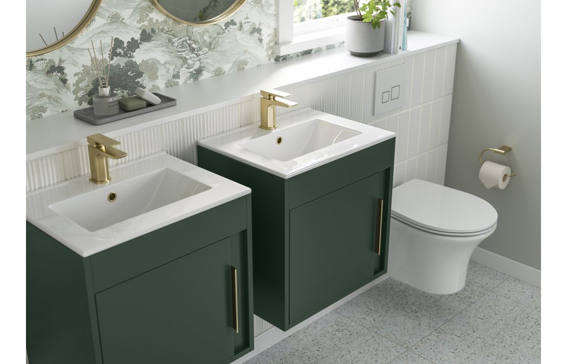 Evolve 510mm Floor Standing Unit Inc. Basin - Matt Graphite Grey