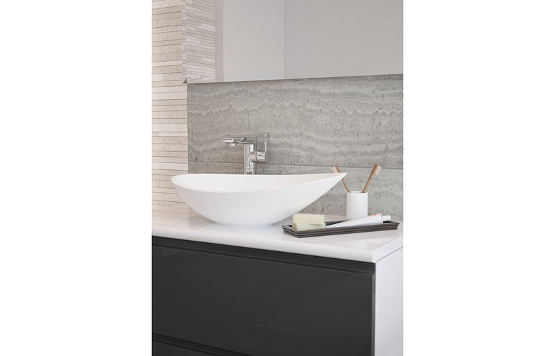 Enara 564x323mm 0TH Resin Washbowl - White