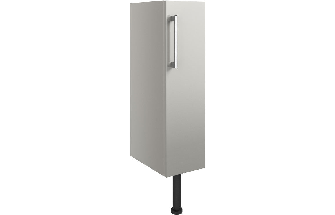 Aria 200mm Toilet Roll Holder - Light Grey Gloss