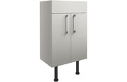 Aria 500mm Basin Unit - Light Grey Gloss
