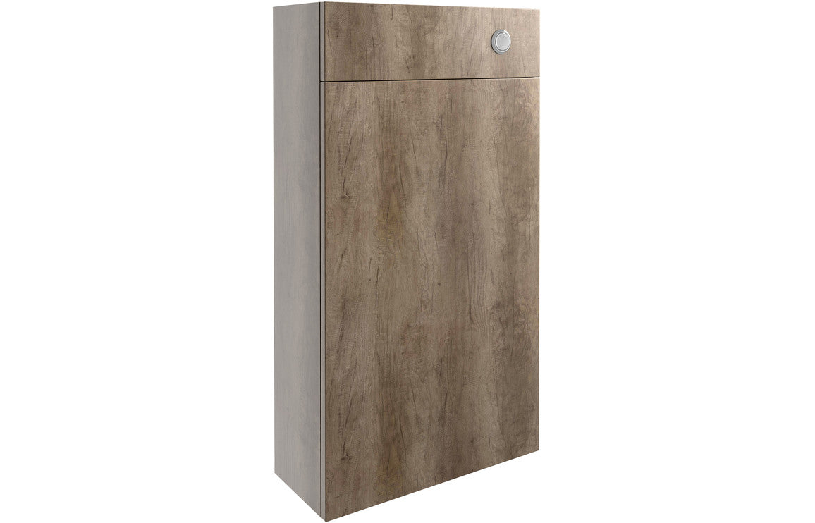Aria 500mm Slim WC Unit - Nebraska Oak