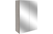 Aria 500mm Mirrored Unit - Nebraska Oak