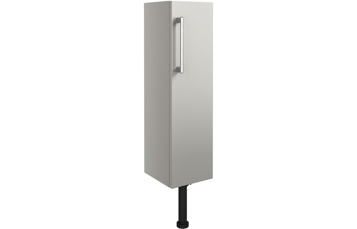Aria 200mm Slim Base Unit - Light Grey Gloss