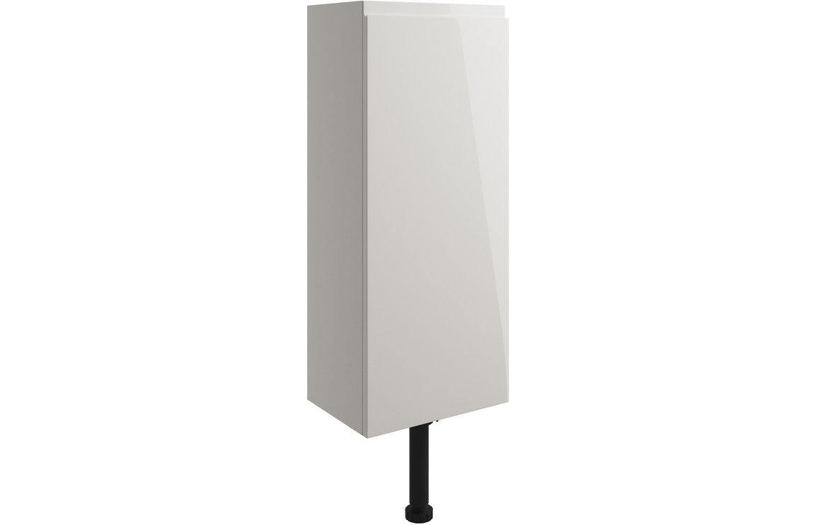 Trysta 300mm Slim Base Unit - Pearl Grey Gloss