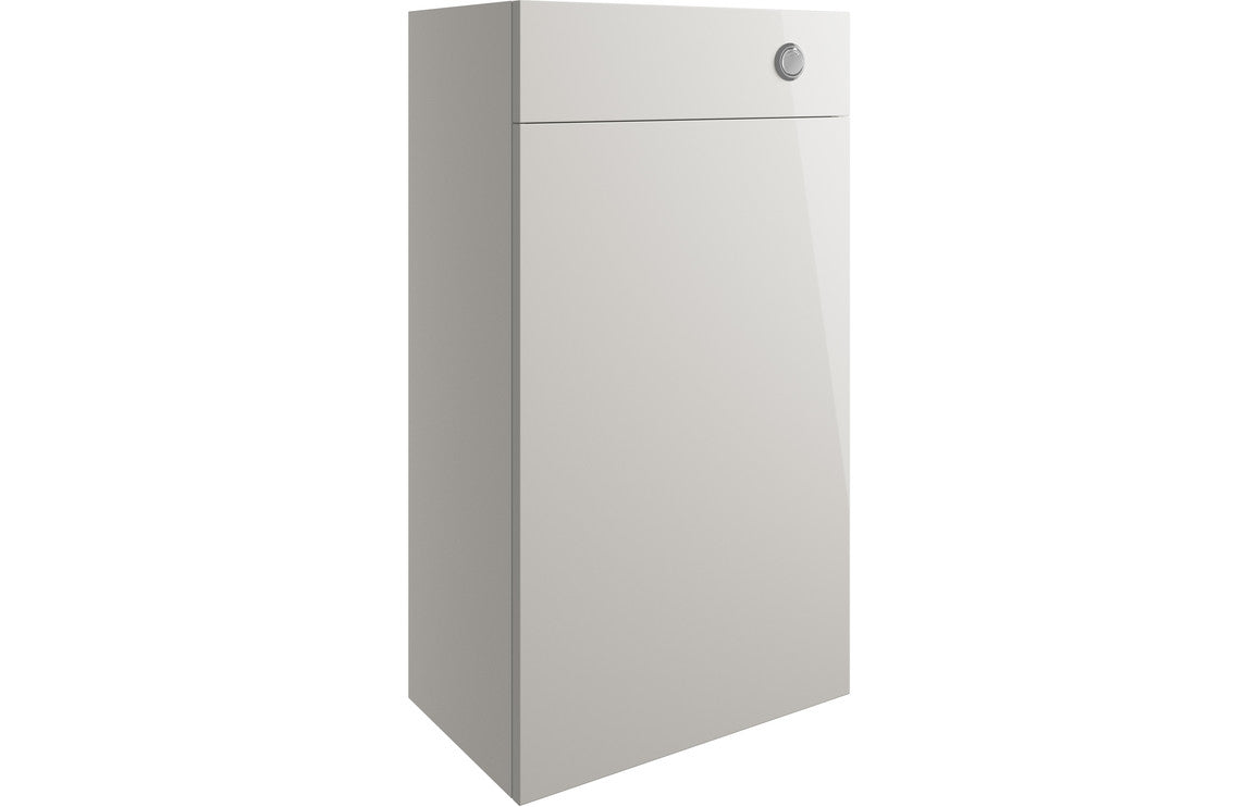Trysta 500mm WC Unit - Pearl Grey Gloss