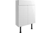 Trysta 600mm Slim Basin Unit - White Gloss