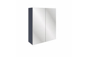 Trysta 600mm Mirrored Wall Unit - Matt Indigo Blue