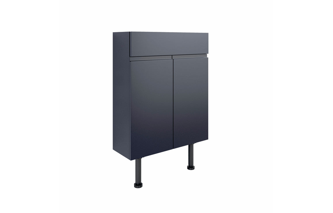 Trysta 600mm Slim Basin Unit - Matt Indigo Blue