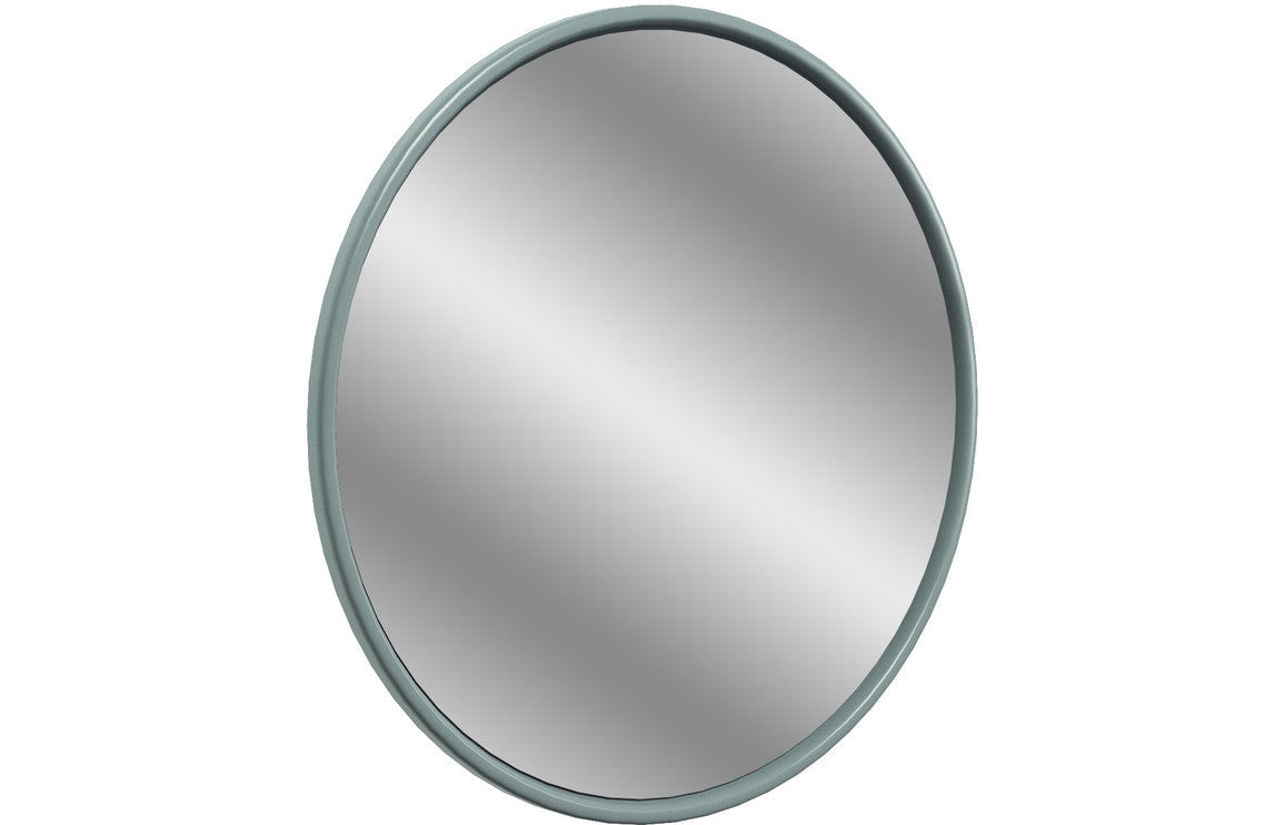 Luminara 550x550mm Round Mirror - Sea Green Ash