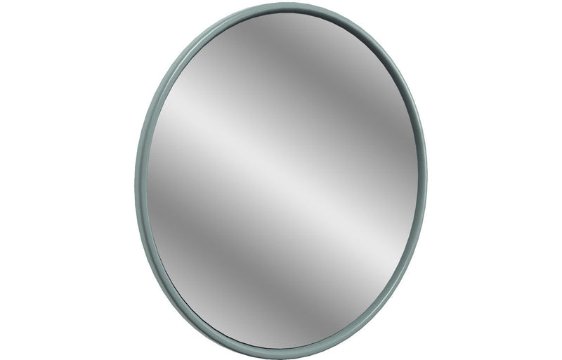 Luminara 550x550mm Round Mirror - Sea Green Ash