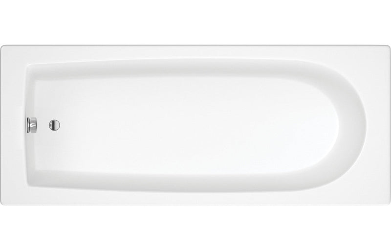 Florida Round Single End SUPERCAST 1700x750x550mm 0TH Bath w/Legs