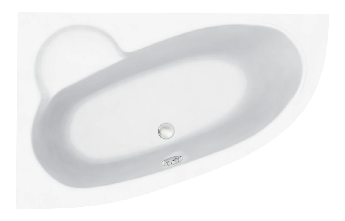 Canto 1500x950x600mm 0TH Offset Corner Bath w/Legs (LH)