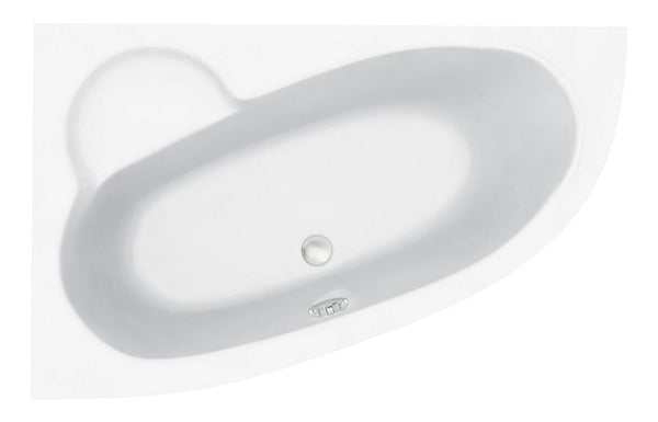 Canto 1500x950x600mm 0TH Offset Corner Bath w/Legs (LH)
