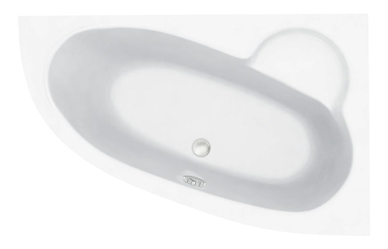 Canto 1500x950x600mm 0TH Offset Corner Bath w/Legs (RH)