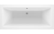Tuscan Square Double End SUPERCAST 1700x700x550mm 0TH Bath w/Legs