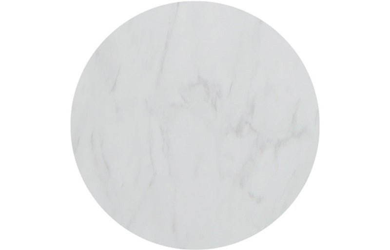 Mosaic 800mm Wall Hung Basin Shelf - White Marble