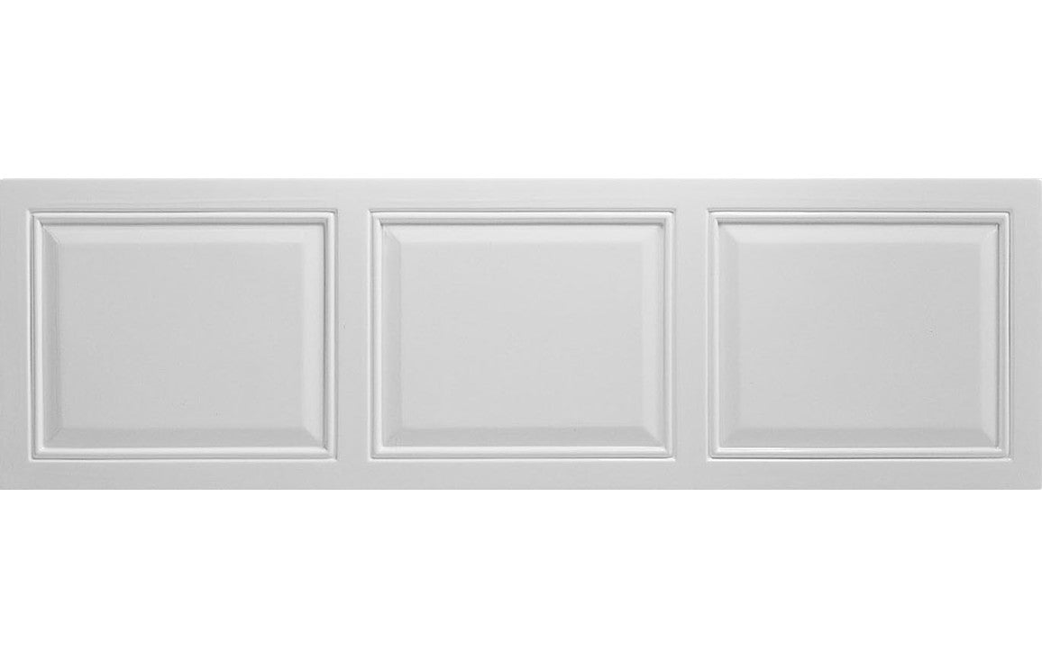 York 1700mm Front Panel - White
