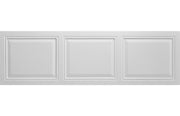 York 1700mm Front Panel - White