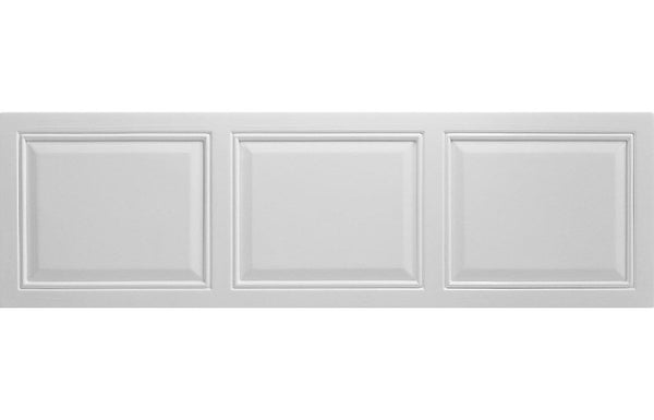 York 1700mm Front Panel - White