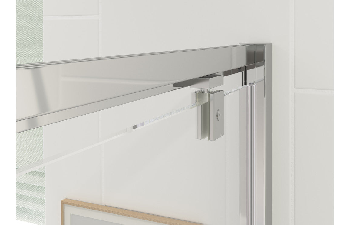 Platinum 760mm Pivot Door - Chrome
