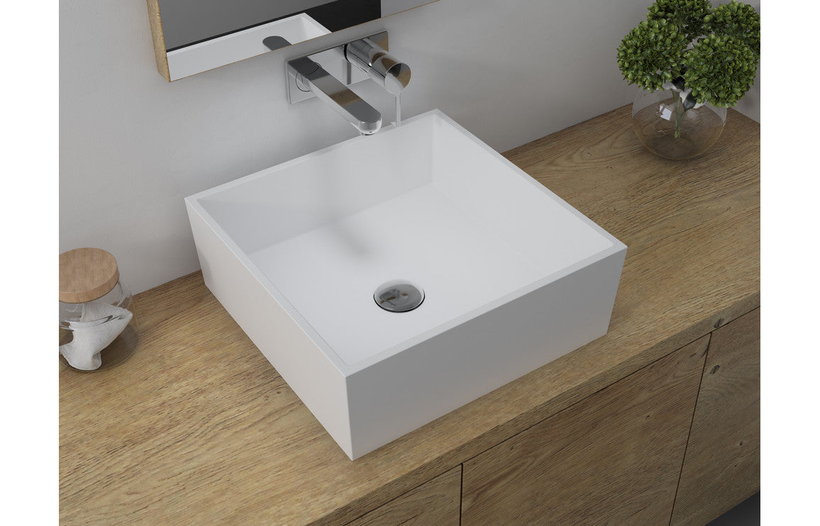 Lorna 426mm Square Resin Basin