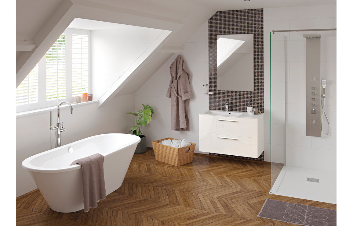 Continental Free Standing 1700x755x570mm 0TH Bath