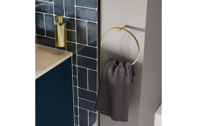 Serenita 590mm Wall Hung 2 Drawer Basin Unit (No Top) - Matt Deep Blue