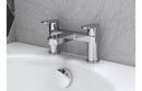 Andorra Bath/Shower Mixer & Bracket - Chrome