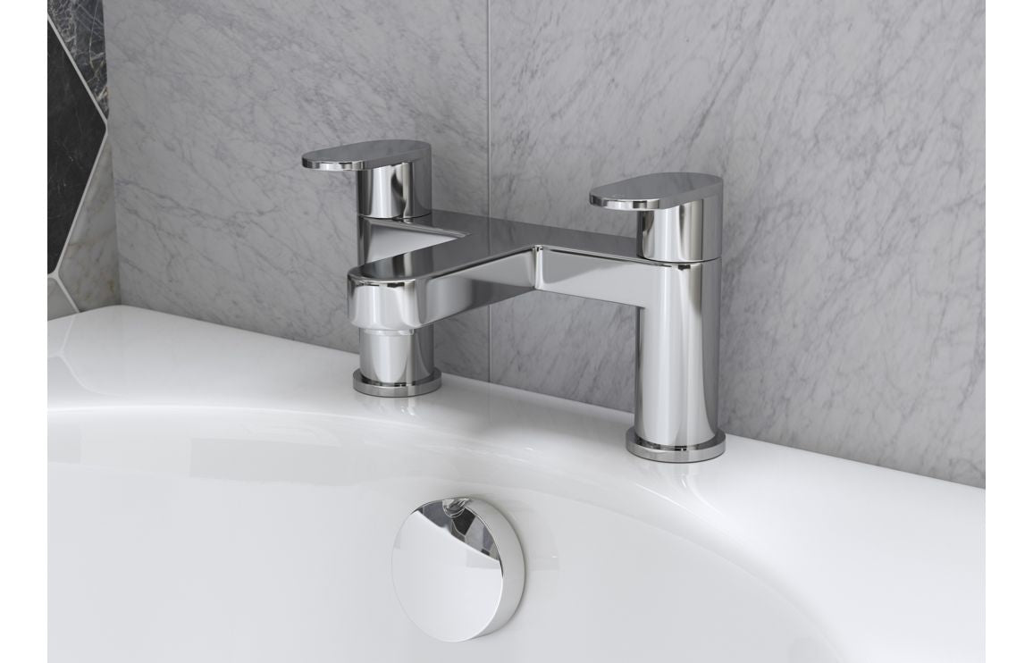 Andorra Basin Mixer & Waste - Chrome