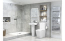 Emilia Rimless Close Coupled Fully Shrouded Comfort Height WC & Soft Close Seat