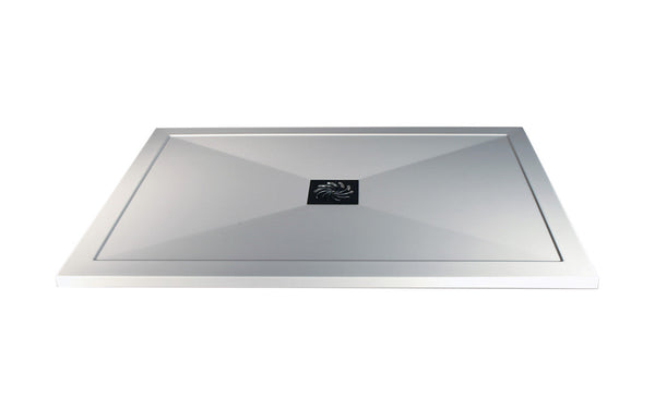 45mm Low Profile 760x760mm Square Tray & Waste