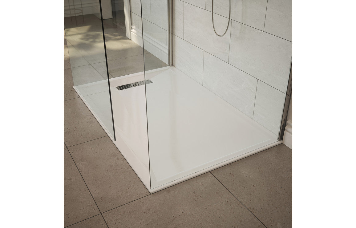 25mm Linear 1200x800mm Slim Rectangular Tray & Waste