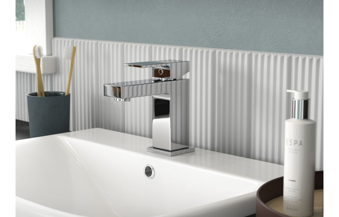 Zed Bath Filler - Chrome