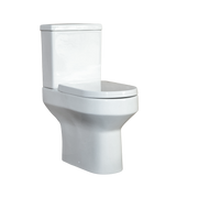 Comfort Height Open Back Close Coupled Toilet