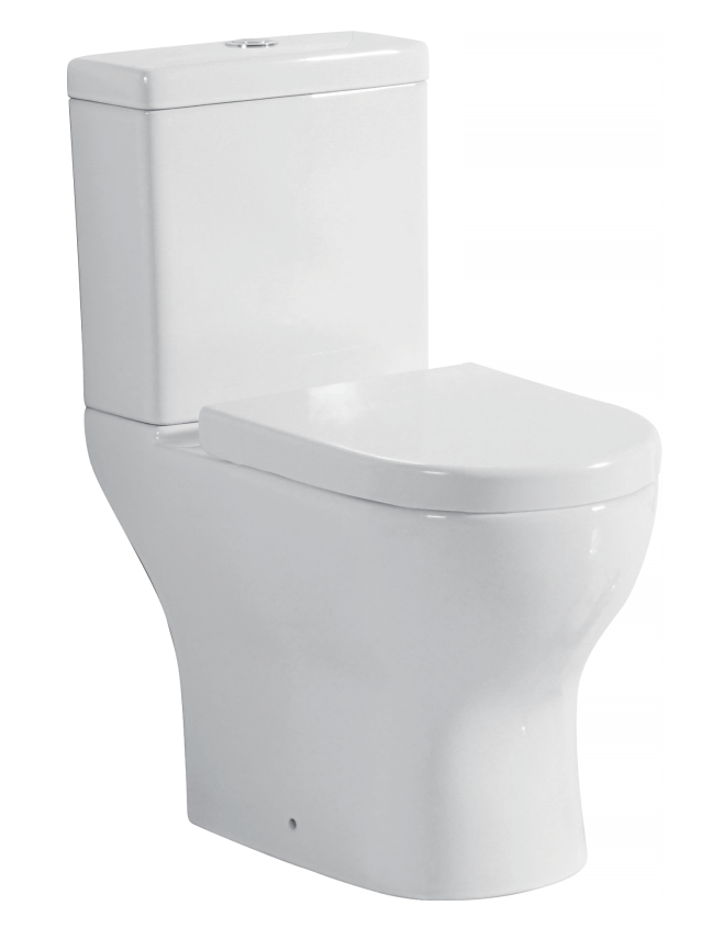 Round Close Coupled Toilet