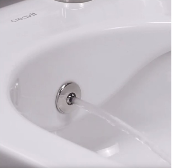 Closed Back Close Coupled Gienic Bidet Toilet