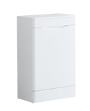 Radius 550mm Waterproof PVC Curved WC Unit