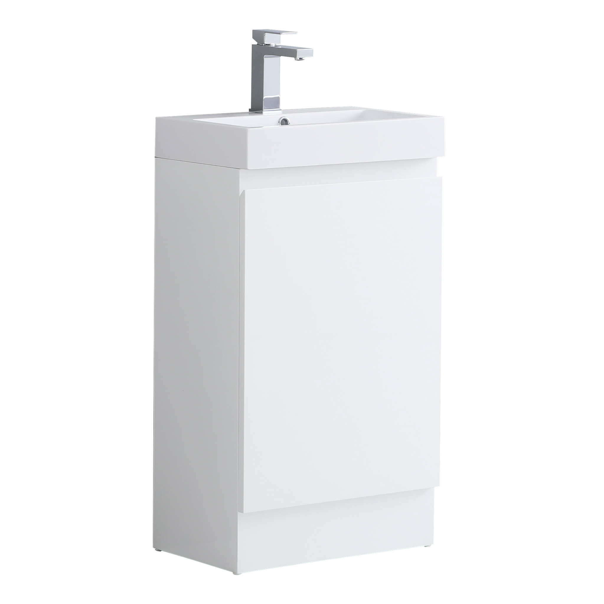 Monza 490mm Waterproof PVC Vanity Unit and Basin