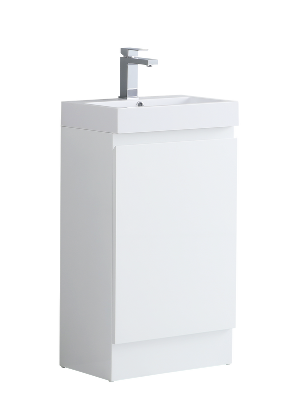 Monza 490mm Waterproof PVC Vanity Unit and Basin