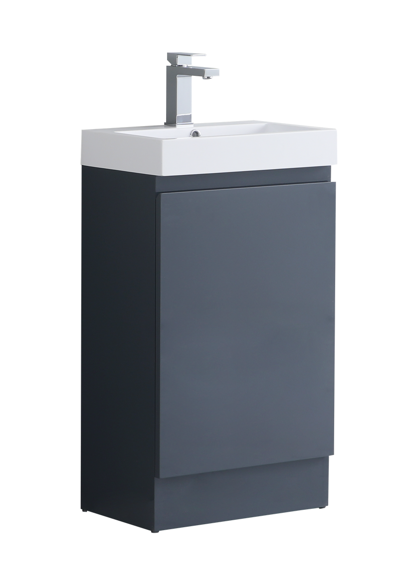 Monza 490mm Waterproof PVC Vanity Unit and Basin