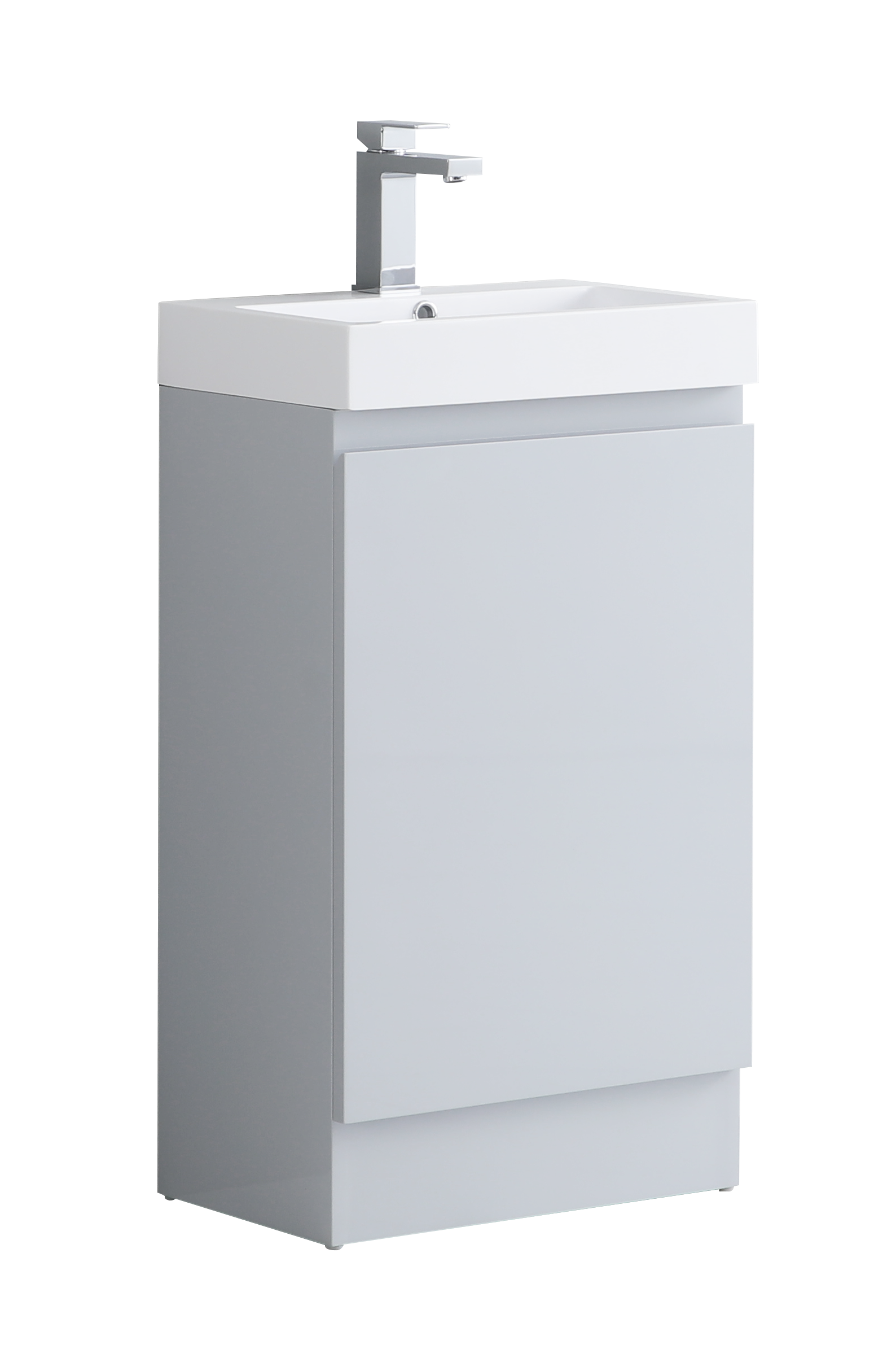 Monza 490mm Waterproof PVC Vanity Unit and Basin