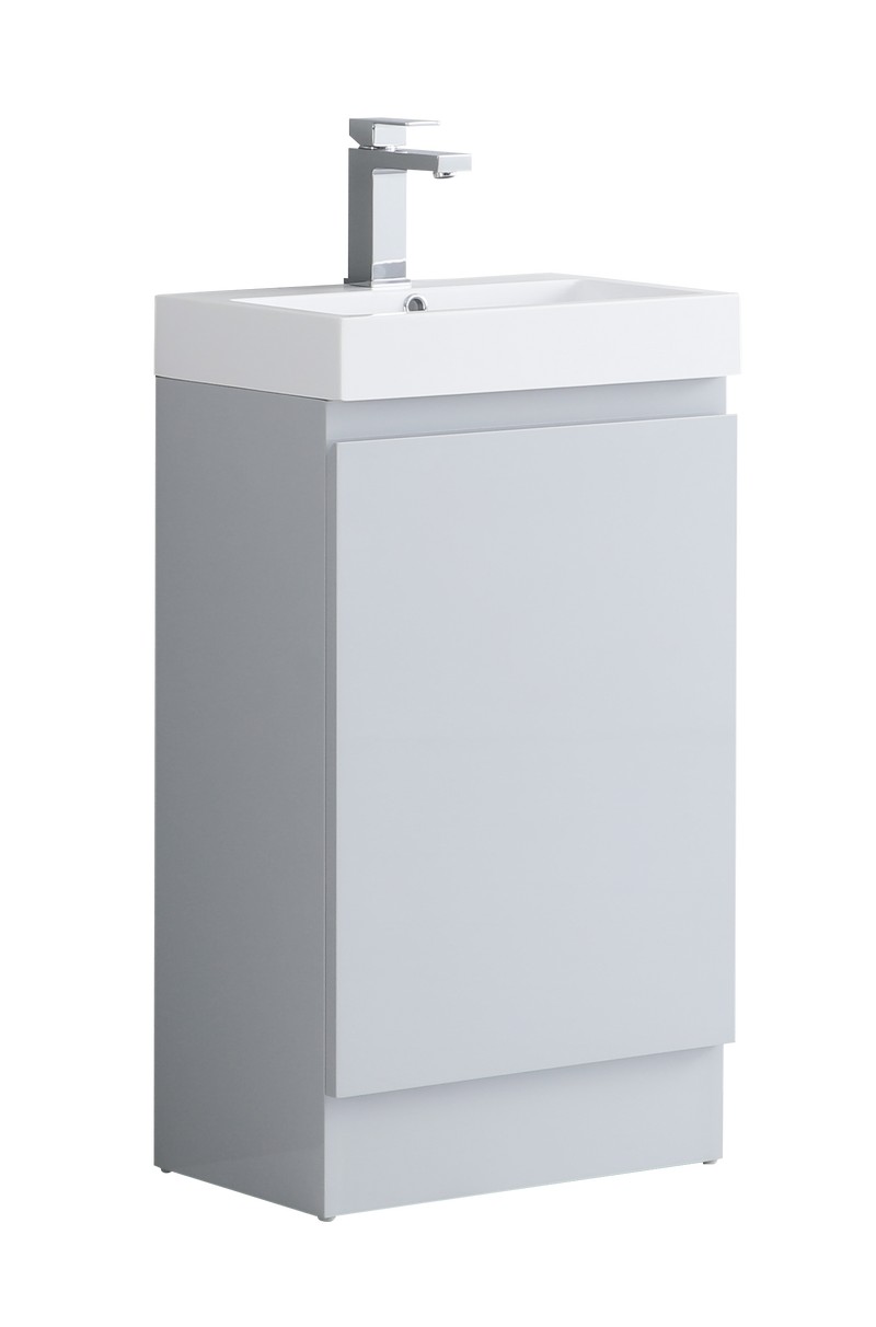 Monza 490mm Waterproof PVC Vanity Unit and Basin