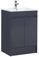 Monza 600mm Waterproof PVC Vanity Unit and Basin