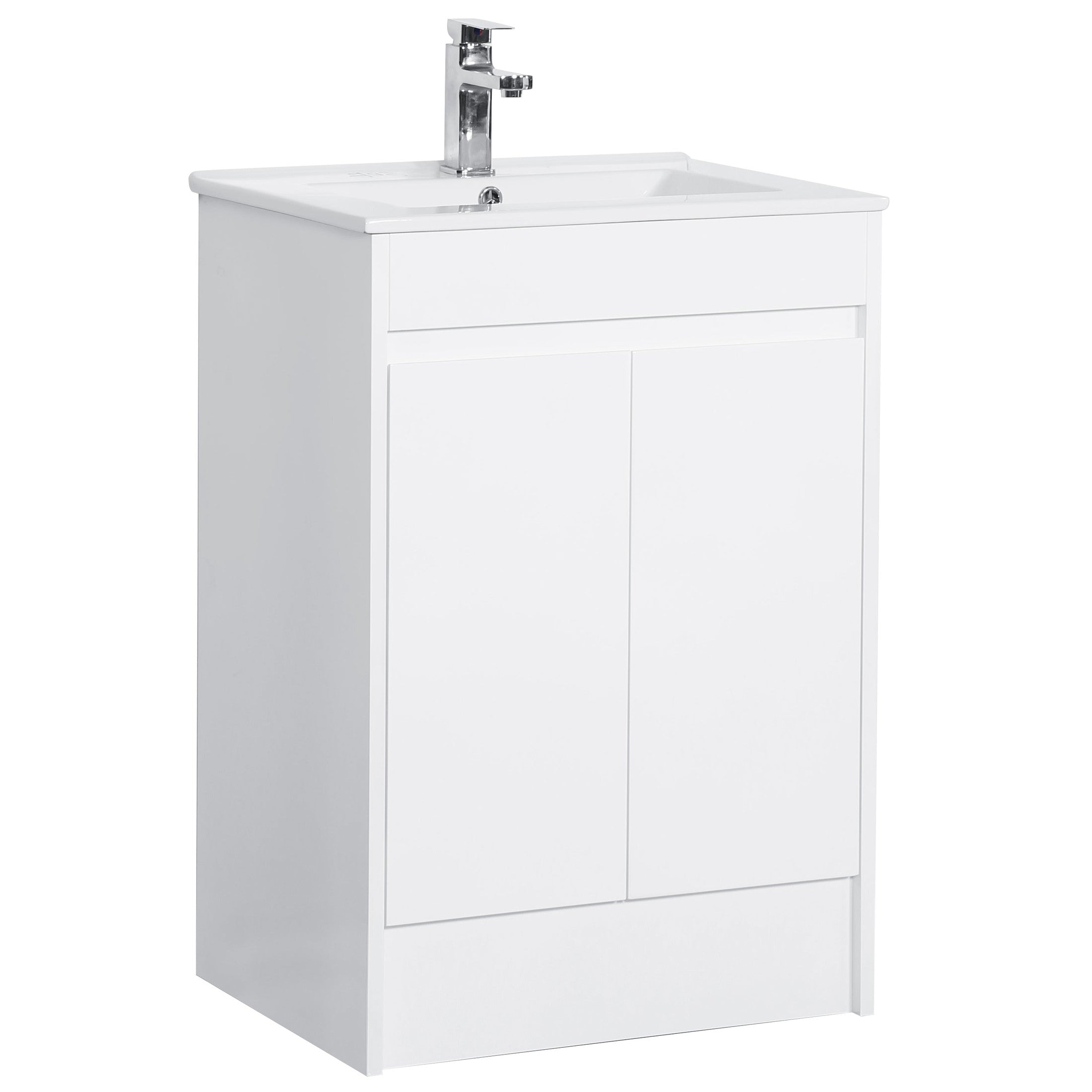 Monza 600mm Waterproof PVC Vanity Unit and Basin