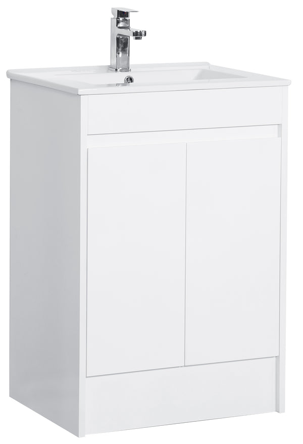 Monza 600mm Waterproof PVC Vanity Unit and Basin