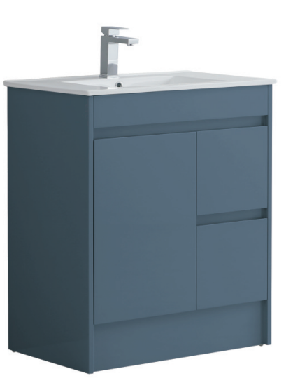 Monza 750mm Waterproof PVC Vanity Unit and Basin