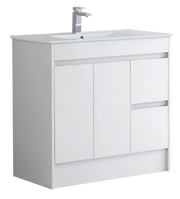 Monza 900mm Waterproof PVC Vanity Unit and Basin